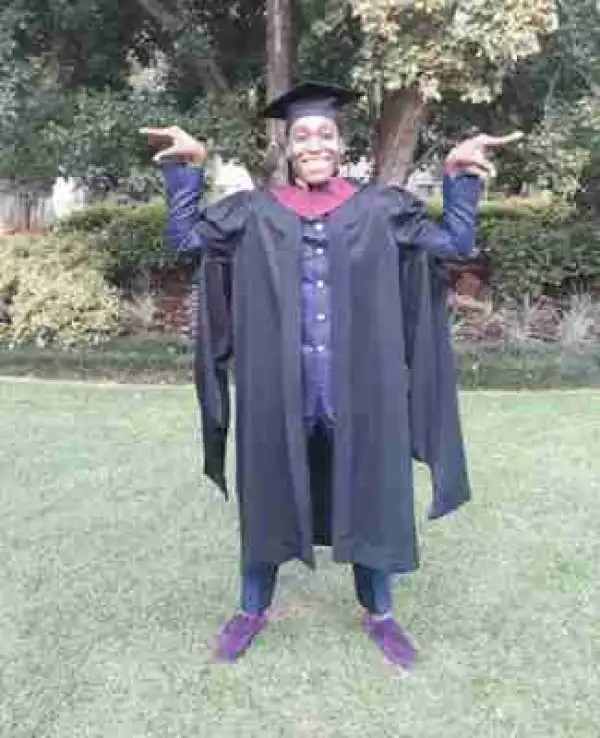 South African Olympic Gold Medalist, Caster Semenya Graduates